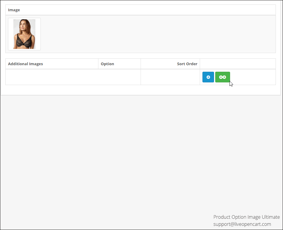Product Option Image Ultimate: selecting multiple images for a product or product option.